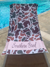Load image into Gallery viewer, Southern Bred Camo Towels